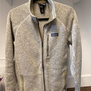 Patagonia Brown Cream Full-Zip Jacket
